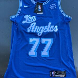 Los Angeles Lakers Luka Dončić Blue 2020/21 Jersey - Classic Edition